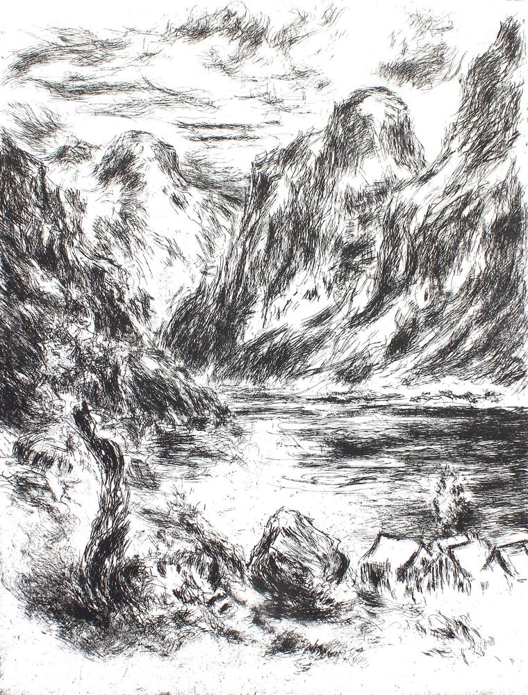 Große Abbildung Nr.2: 124-3094 Dietmann, Hans: (Künstlergraphik)