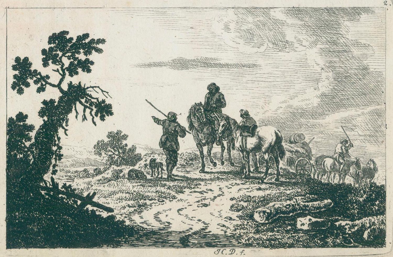 Große Abbildung Nr.2: 124-3096 Dietzsch, Johann Christoph: (Künstlergraphik)