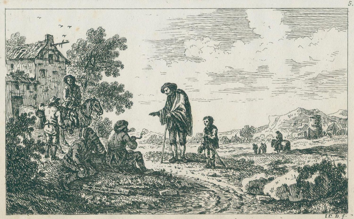 Große Abbildung Nr.5: 124-3096 Dietzsch, Johann Christoph: (Künstlergraphik)