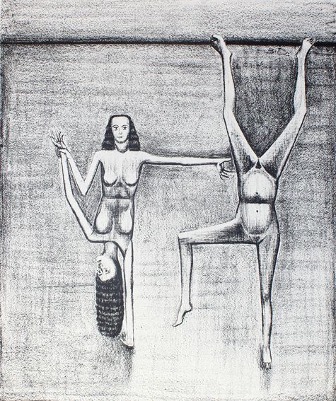 Große Abbildung Nr.1: 124-3158 Diemer, Bruno: (Künstlergraphik, Erotika - Galantes)