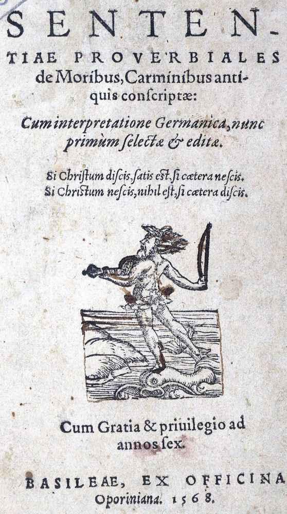 Große Abbildung Nr.1: 124-316 (Seidel,B.).: (Alte Drucke, Handschriften und Theologie)