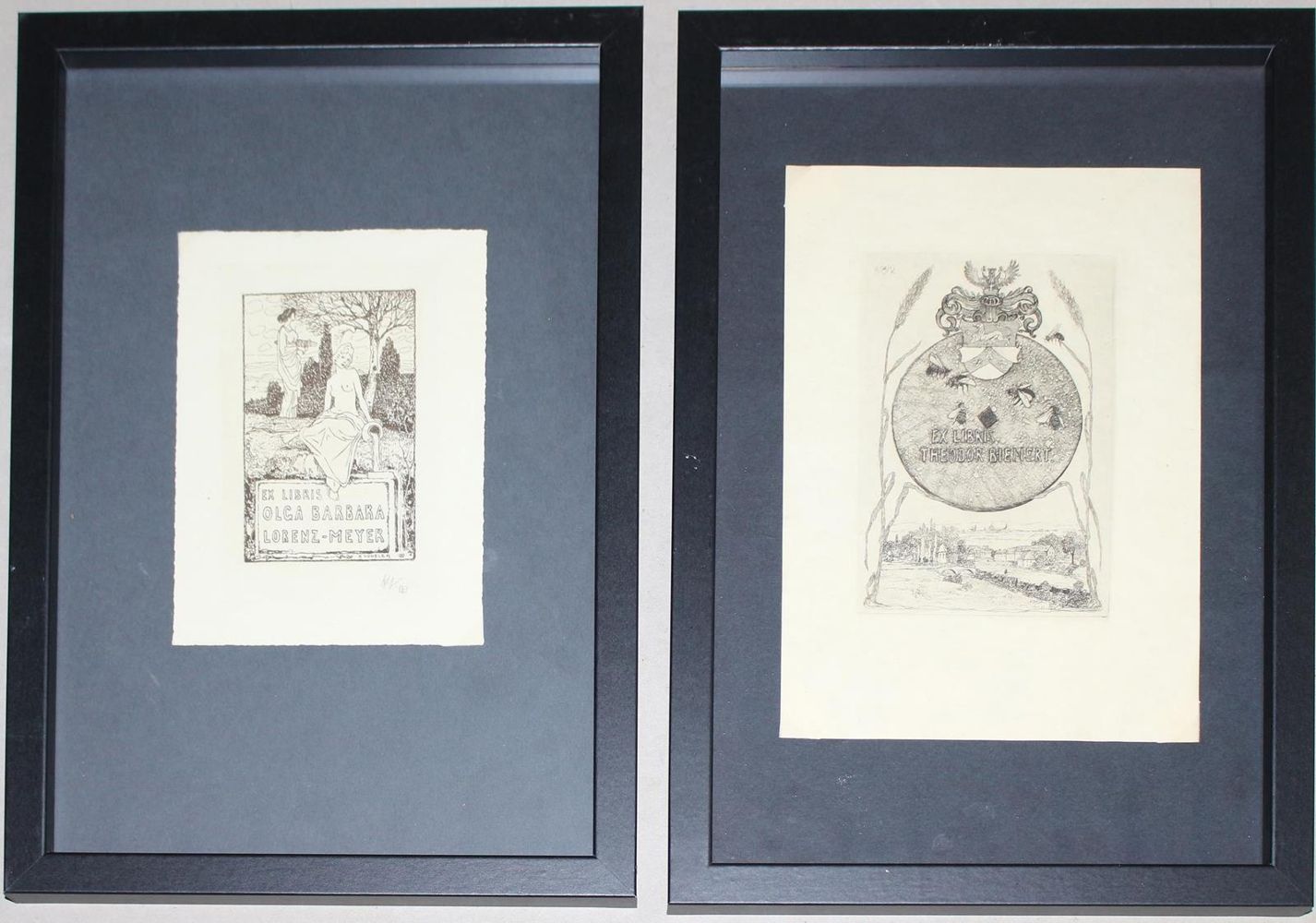 Große Abbildung Nr.2: 124-3185 Reichsmusikkammer.: (Künstlergraphik, Exlibris)