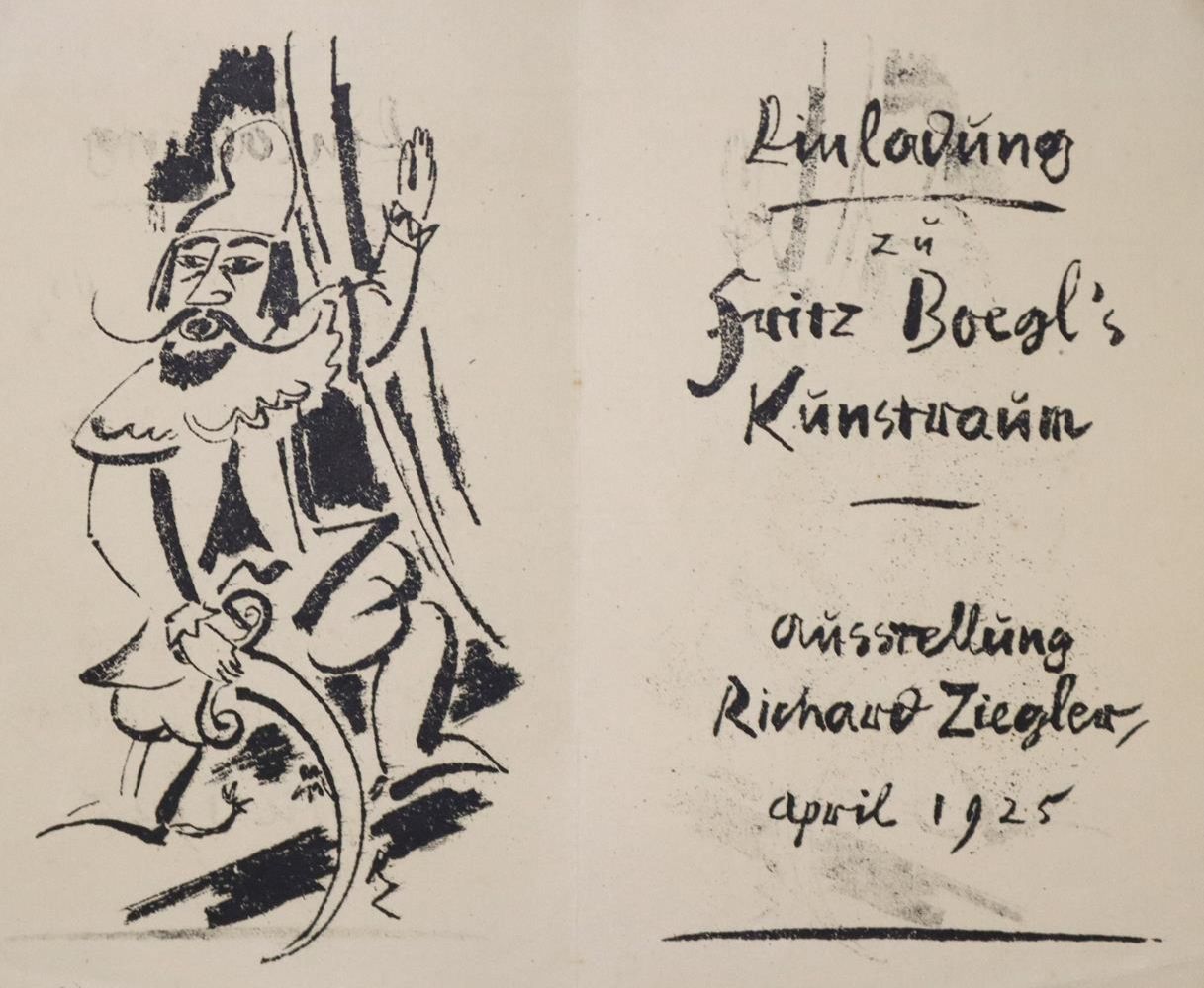 Große Abbildung Nr.1: 124-3189 Ziegler, Richard: (Künstlergraphik, Exlibris)