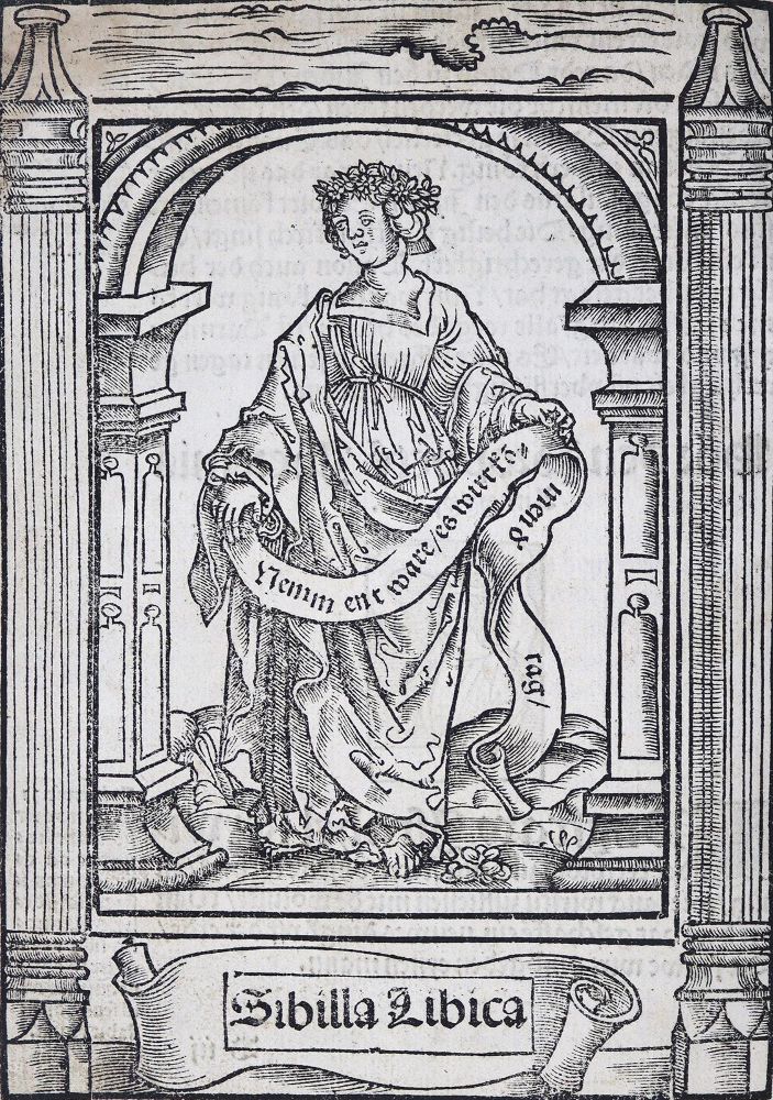 Große Abbildung Nr.3: 124-319 Sibyllae.: (Alte Drucke, Handschriften und Theologie)