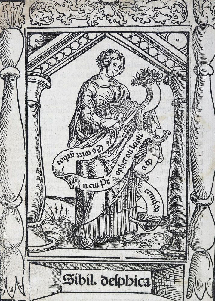 Große Abbildung Nr.4: 124-319 Sibyllae.: (Alte Drucke, Handschriften und Theologie)