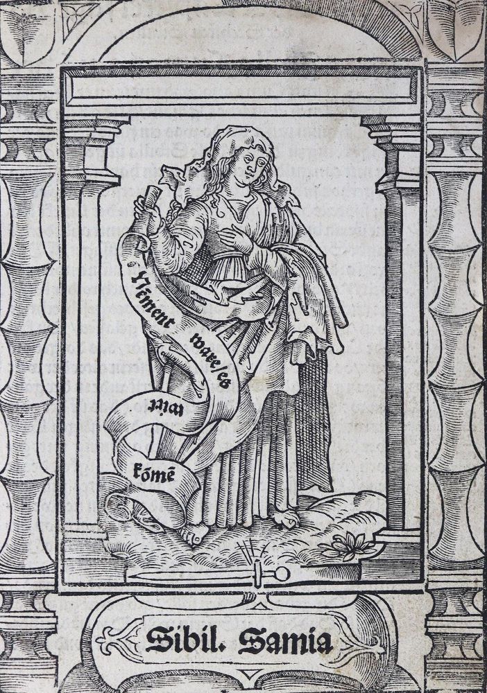 Große Abbildung Nr.6: 124-319 Sibyllae.: (Alte Drucke, Handschriften und Theologie)