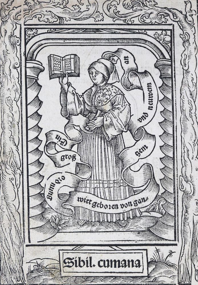 Große Abbildung Nr.7: 124-319 Sibyllae.: (Alte Drucke, Handschriften und Theologie)
