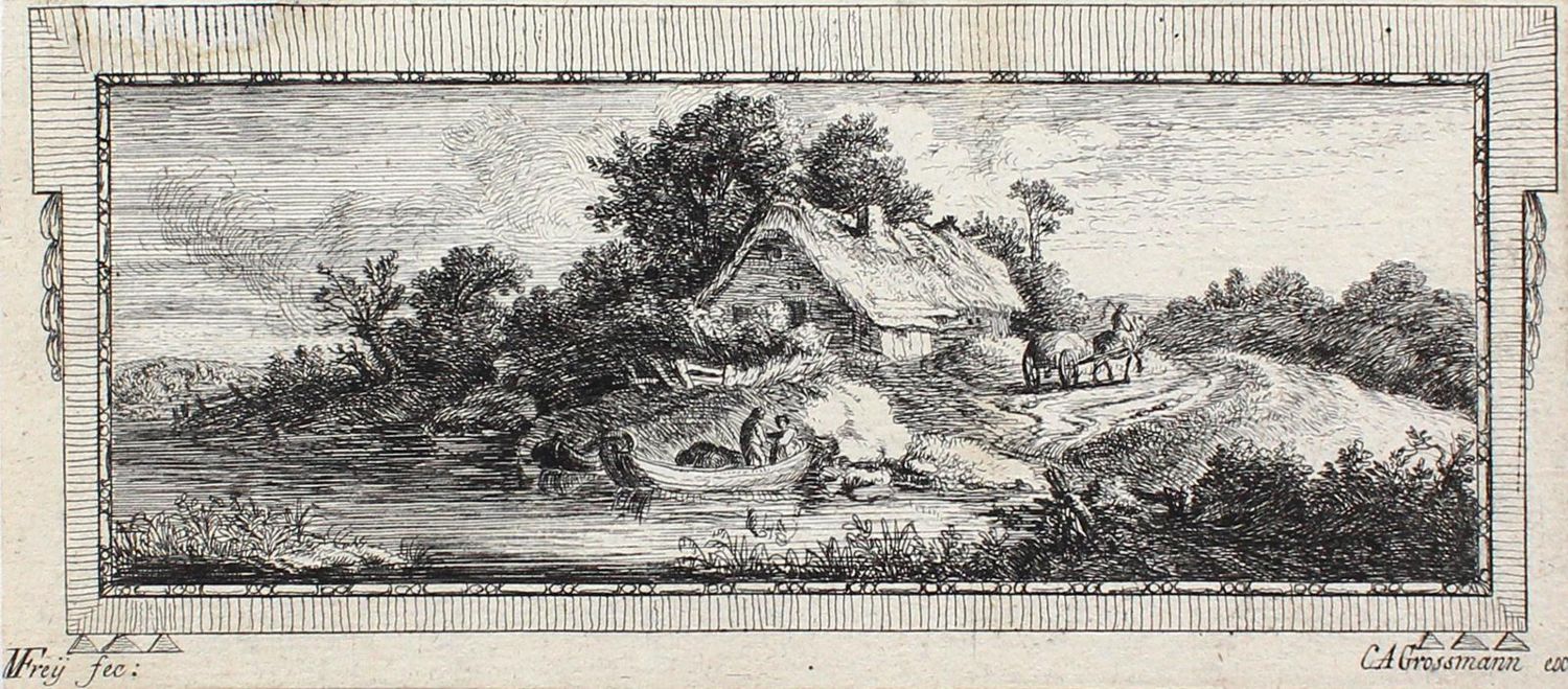 Große Abbildung Nr.1: 124-3219 Frey, Johann Michael: (Künstlergraphik)