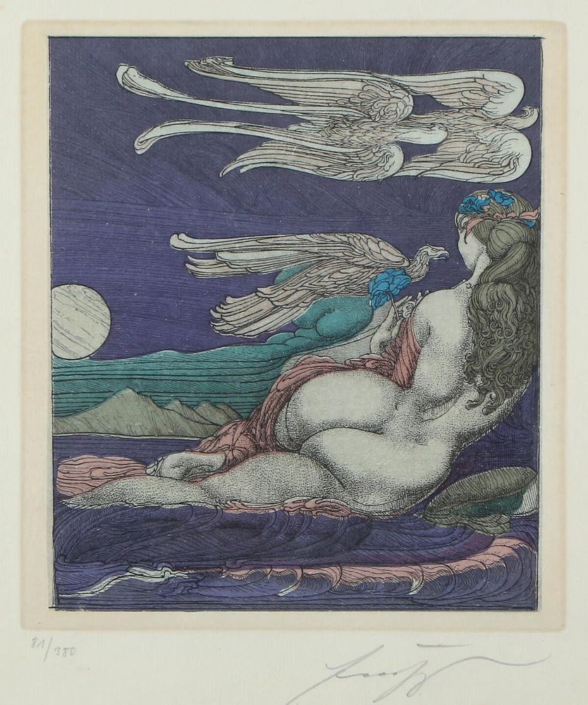 Große Abbildung Nr.1: 124-3228 Fuchs, Ernst: (Künstlergraphik)