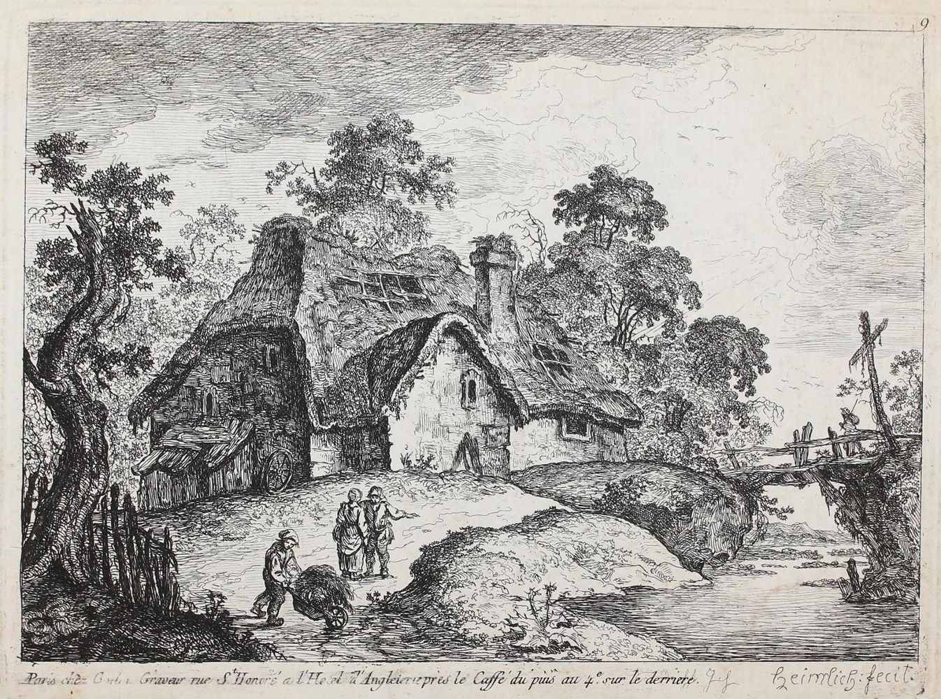 Große Abbildung Nr.1: 124-3241 Geissler, Johann Martin: (Künstlergraphik)