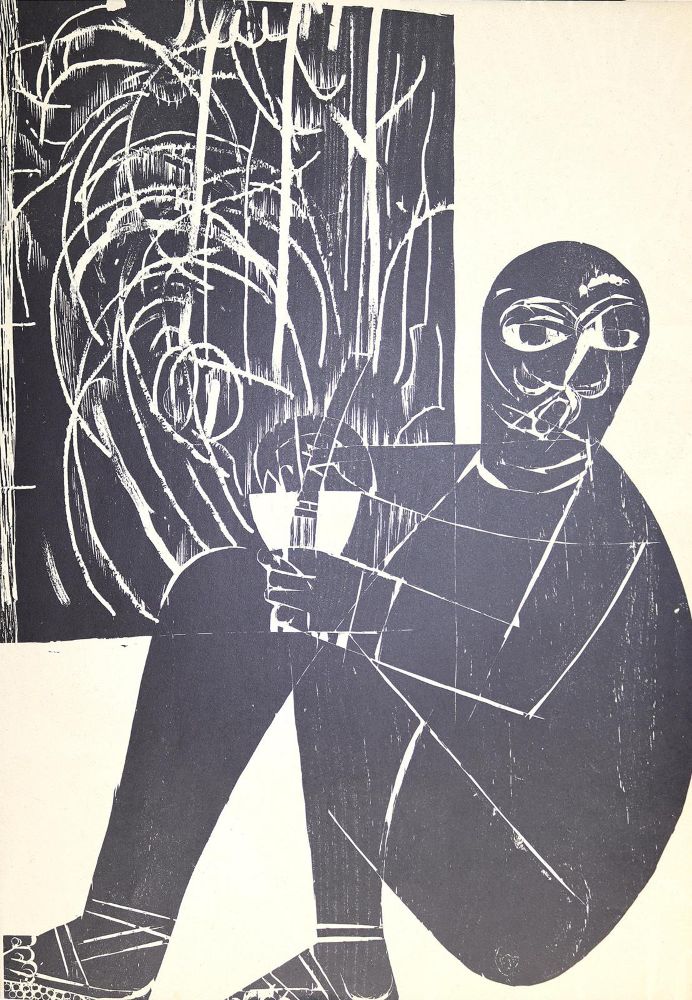 Große Abbildung Nr.4: 124-3268 Grieshaber, Hans Andreas Paul: (Künstlergraphik)