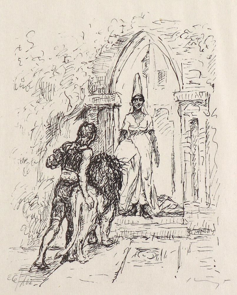 Große Abbildung Nr.9: 124-3312 Heckel, Erich: (Künstlergraphik)