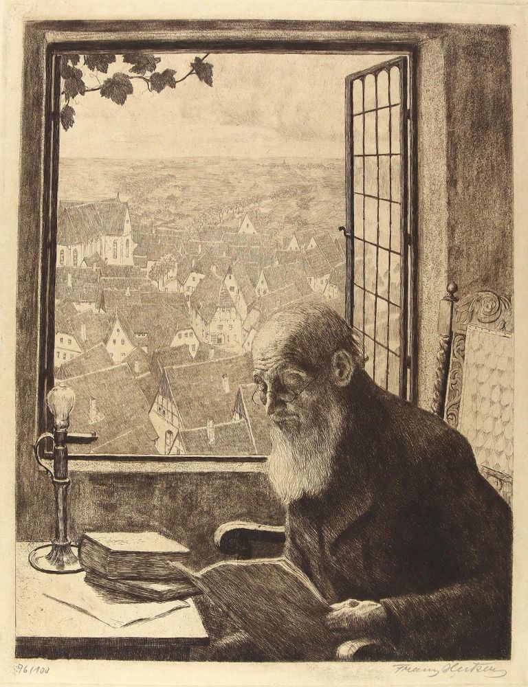 Große Abbildung Nr.1: 124-3317 Heiken, Franz: (Künstlergraphik)