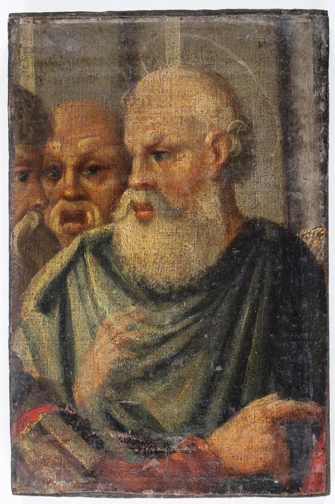 Große Abbildung Nr.1: 124-3319 Heiliger Petrus.: (Künstlergraphik)