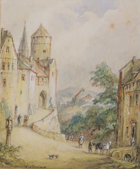 Große Abbildung Nr.1: 124-3324 Hermann, Woldemar: (Künstlergraphik)