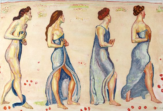 Große Abbildung Nr.1: 124-3337 Hodler, Ferdinand: (Künstlergraphik)