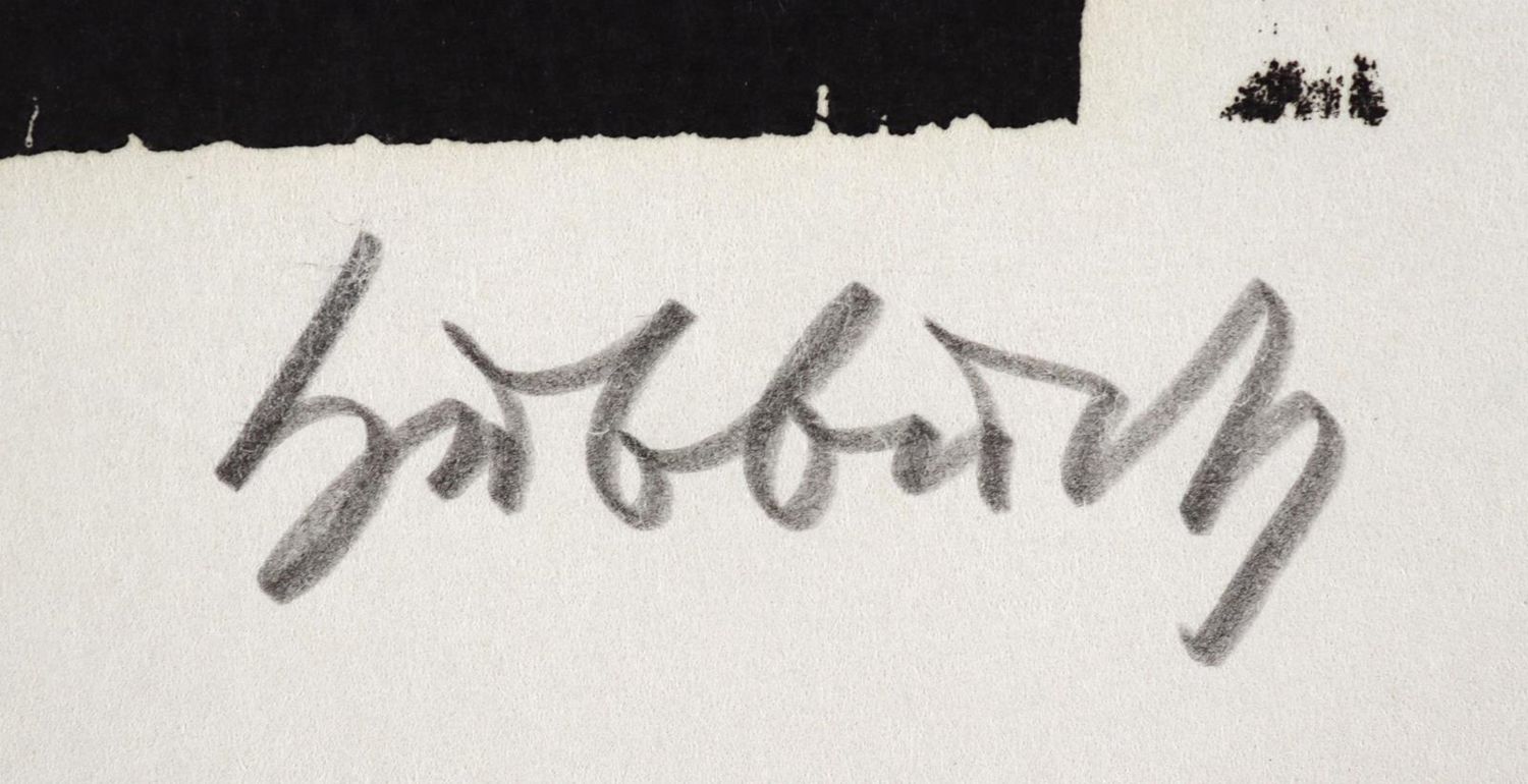 Große Abbildung Nr.2: 124-3351 Hubbuch, Karl: (Künstlergraphik)