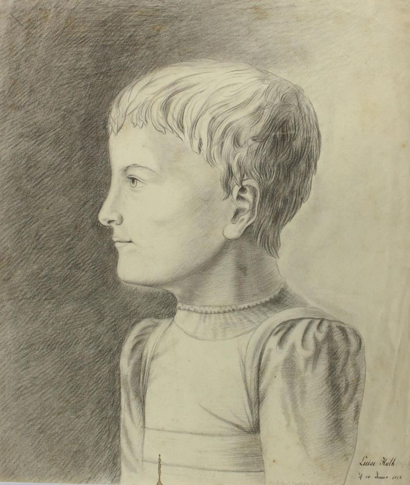 Große Abbildung Nr.1: 124-3360 Huth, Mathilde: (Künstlergraphik)