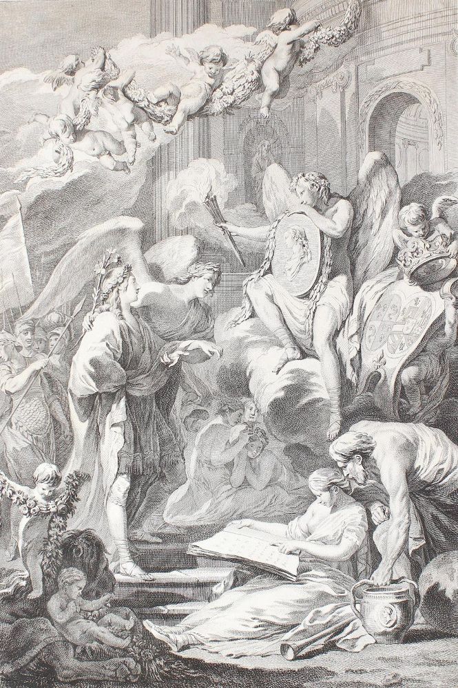 Große Abbildung Nr.1: 124-3361 Hutin, Charles François: (Künstlergraphik)