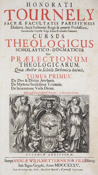 Große Abbildung Nr.1: 124-341 Tournely,H.: (Alte Drucke, Handschriften und Theologie)