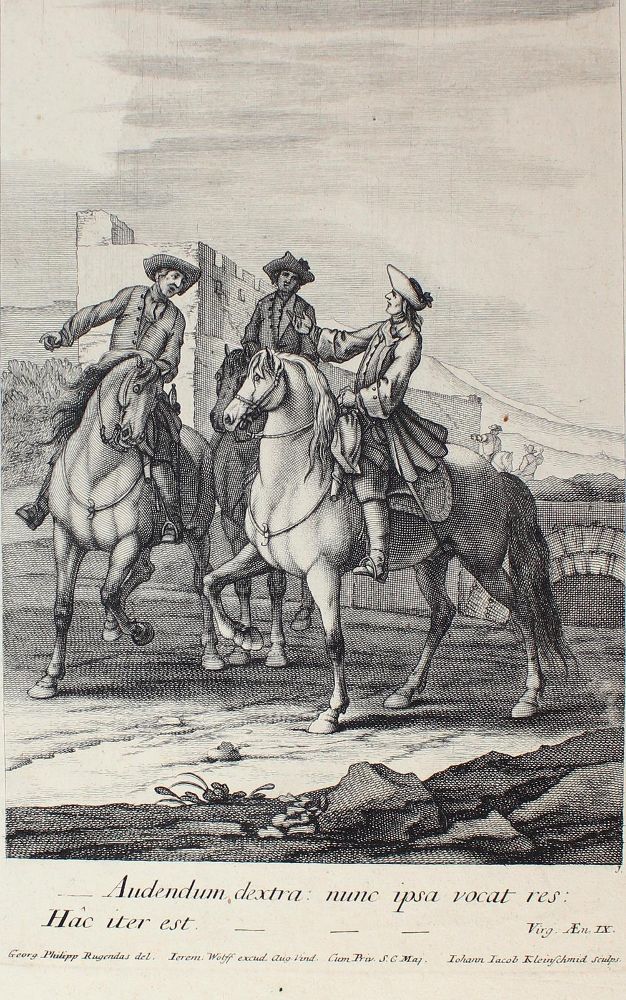 Große Abbildung Nr.1: 124-3460 Kleinschmidt, Johann Jakob: (Künstlergraphik)