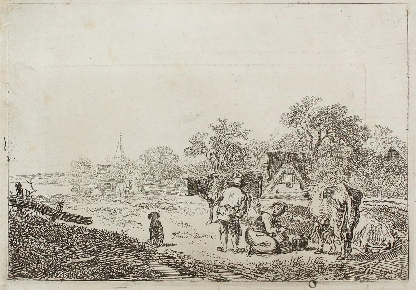 Große Abbildung Nr.1: 124-3467 Klengel, Johann Christian: (Künstlergraphik)