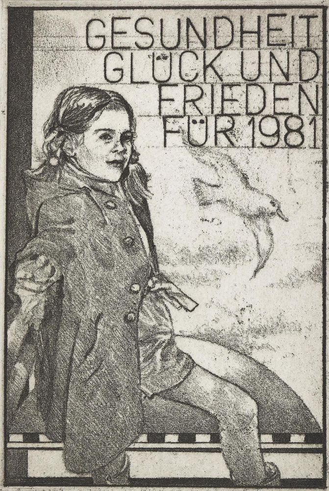Große Abbildung Nr.5: 124-3511 Konvolut: (Künstlergraphik)