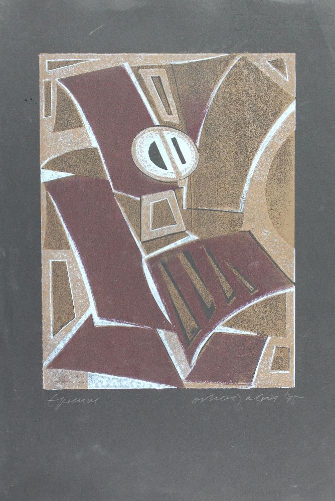 Große Abbildung Nr.1: 124-3540 Konvolut: (Künstlergraphik)