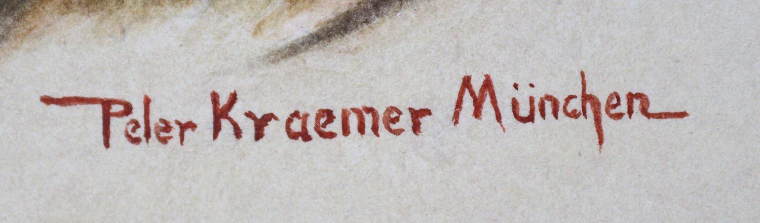 Große Abbildung Nr.2: 124-3548 Krämer, Peter II: (Künstlergraphik)