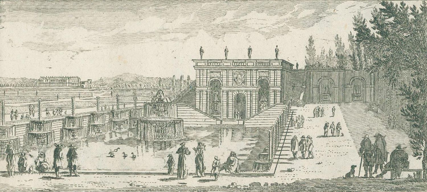 Große Abbildung Nr.2: 124-3574 Recueil de Dessein.: (Künstlergraphik, Landschaft)