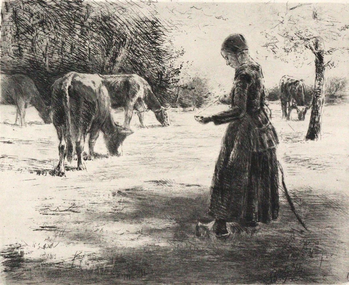 Große Abbildung Nr.1: 124-3608 Liebermann, Max.: (Künstlergraphik)