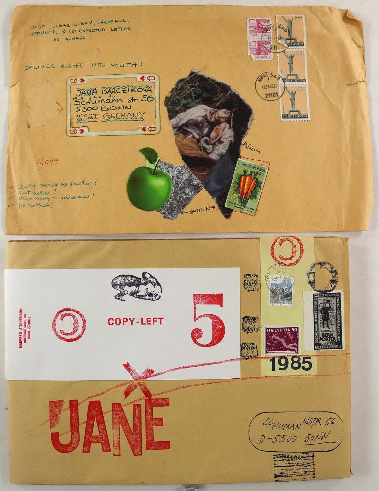Große Abbildung Nr.2: 124-3632 Sammlung von: (Künstlergraphik, Mail Art)