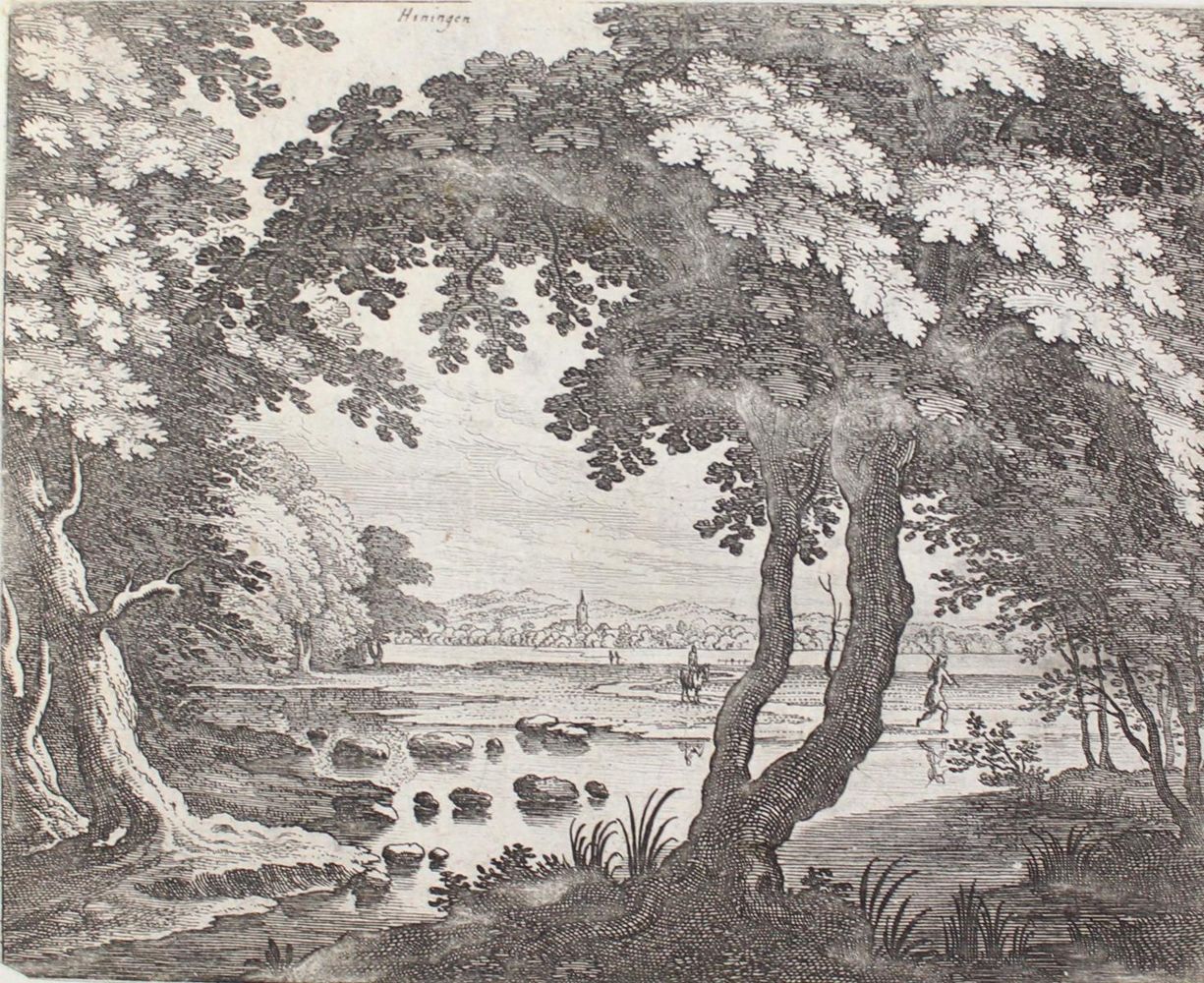 Große Abbildung Nr.1: 124-3664 Huningue.: (Künstlergraphik, Merian)