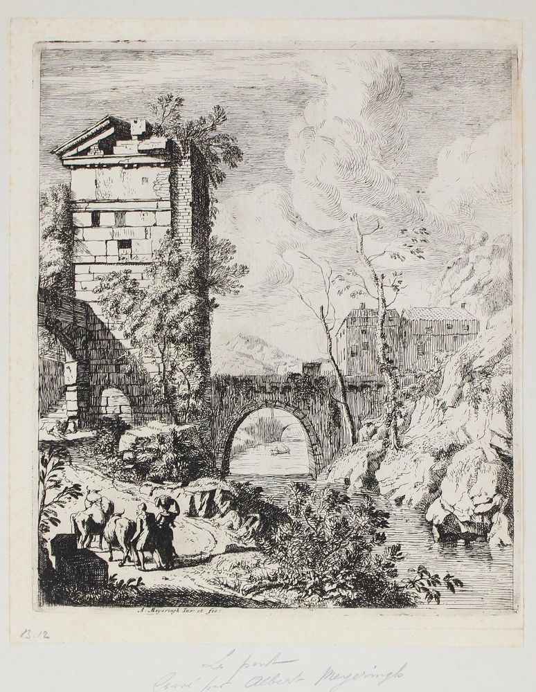 Große Abbildung Nr.1: 124-3681 Meyeringh, Aelbert: (Künstlergraphik)