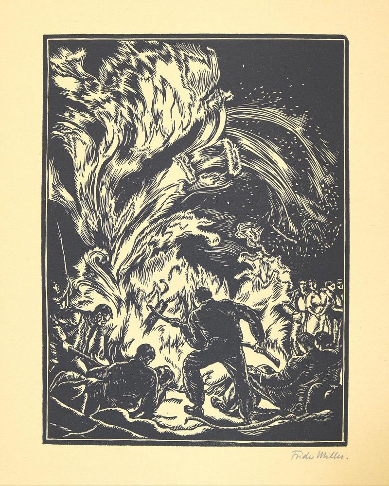 Große Abbildung Nr.1: 124-3686 Miller von Hauenfels, Elfriede: (Künstlergraphik)