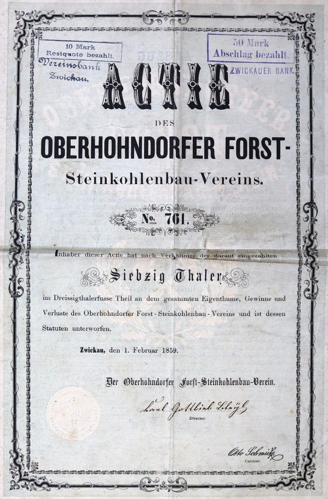 Große Abbildung Nr.1: 124-369 Actie: (Wirtschaft, Aktien)