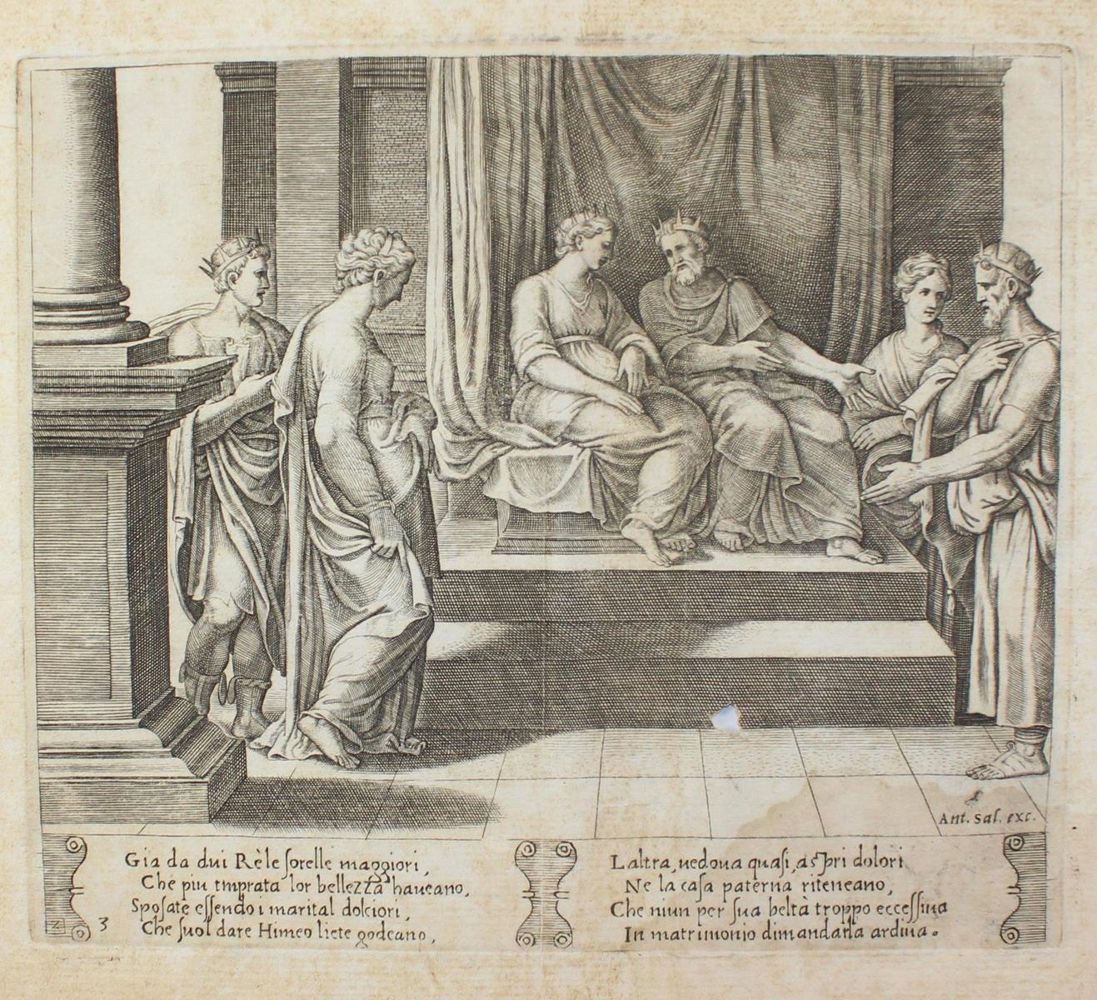 Große Abbildung Nr.2: 124-3723 Musi, Agostino dei (gen. Agostino Veneziano,: (Künstlergraphik)