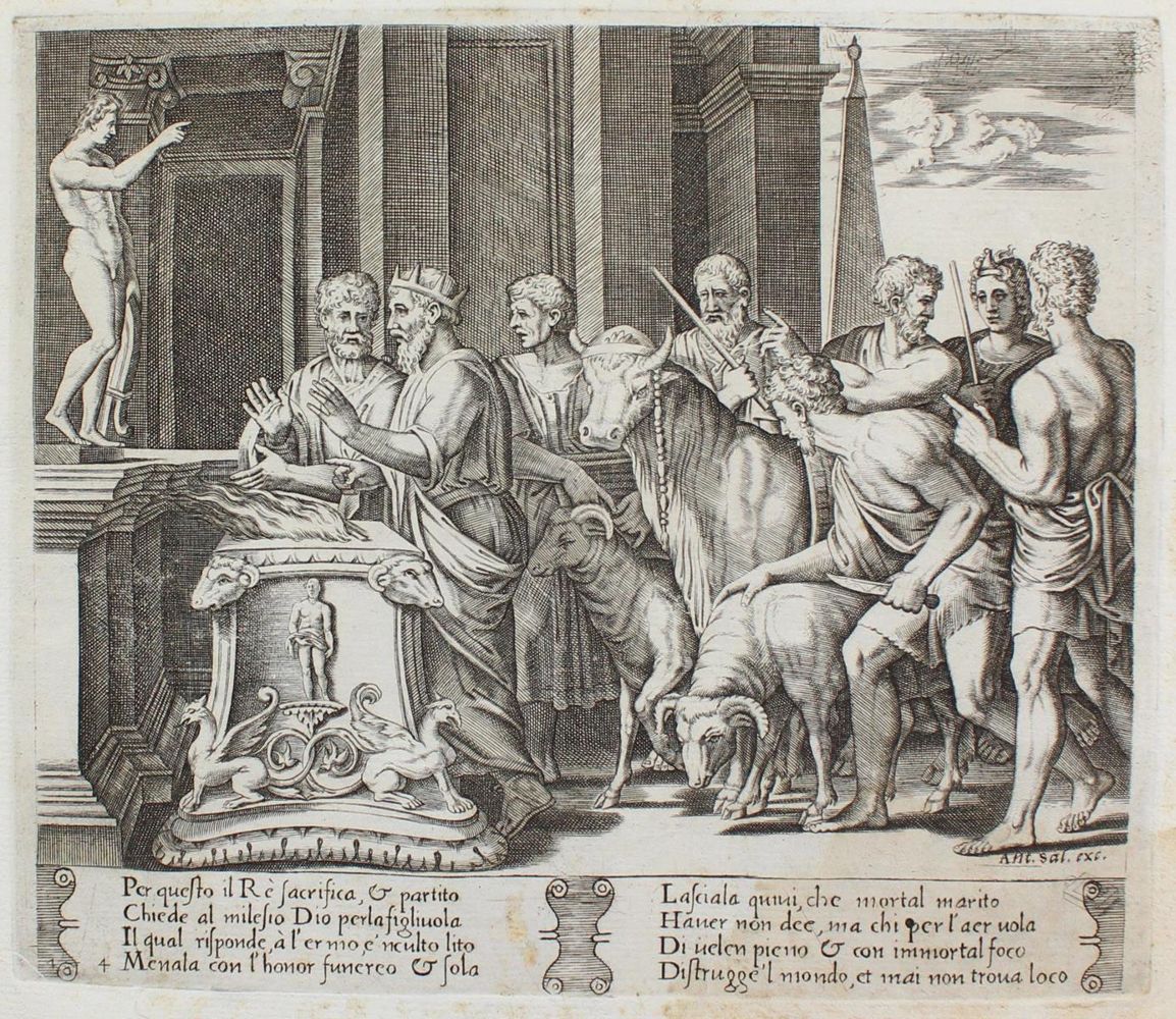 Große Abbildung Nr.3: 124-3723 Musi, Agostino dei (gen. Agostino Veneziano,: (Künstlergraphik)