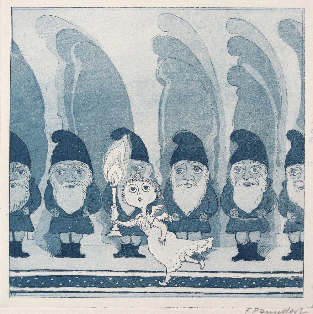 Große Abbildung Nr.4: 124-3764 Panndorf, Fritz: (Künstlergraphik)