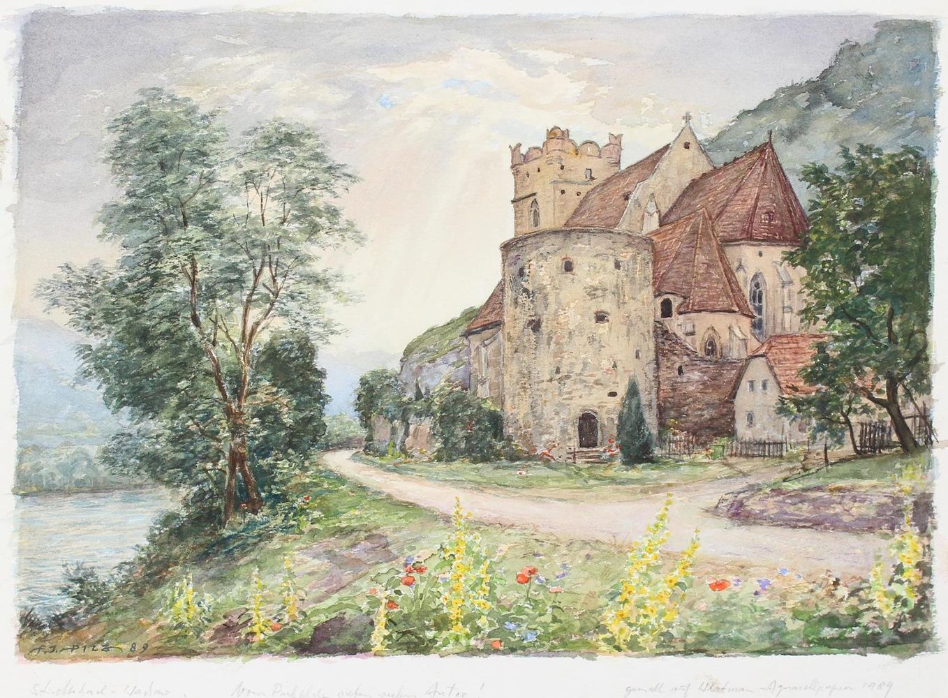 Große Abbildung Nr.1: 124-3792 Pilz, Johann Franz: (Künstlergraphik)
