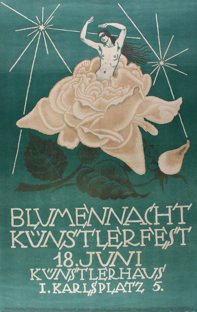 Große Abbildung Nr.1: 124-3810 Wacik, Franz: (Künstlergraphik, Plakate)