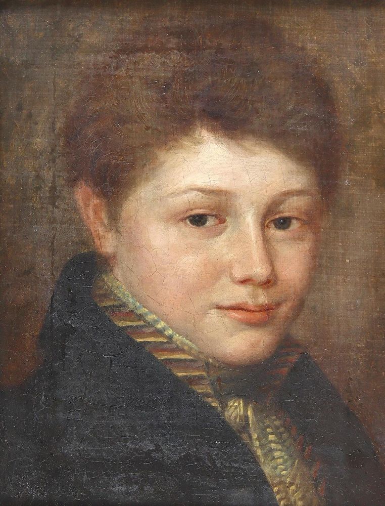 Große Abbildung Nr.1: 124-3838 Portrait.: (Künstlergraphik, Portrait)