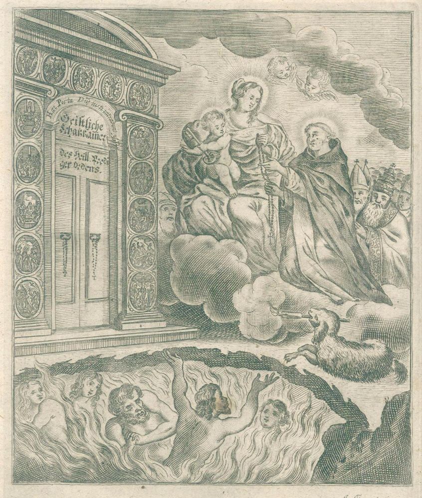 Große Abbildung Nr.1: 124-384 Schatz-Kammer: (Freimaurerei, Rosenkranz)