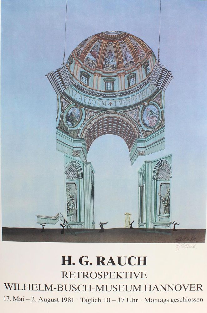 Große Abbildung Nr.5: 124-3866 Rauch, Hans Georg: (Künstlergraphik)
