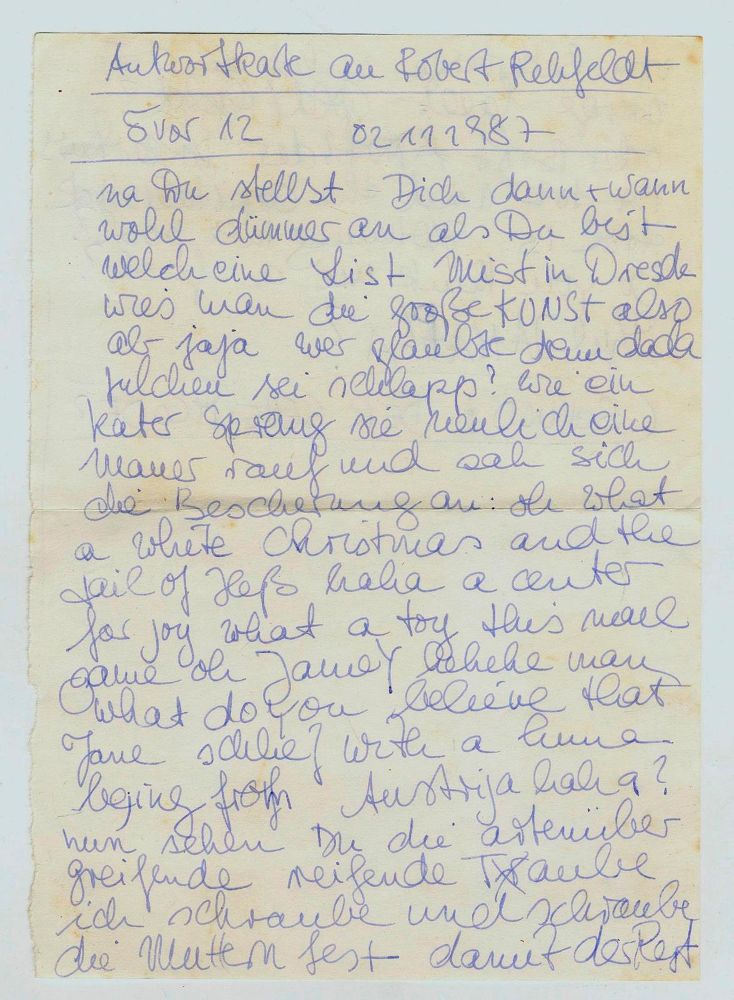 Große Abbildung Nr.4: 124-3872 Rehfeldt, Robert: (Künstlergraphik)