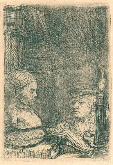 Große Abbildung Nr.1: 124-3879 Rembrandt van Rijn, Harmensz.: (Künstlergraphik)