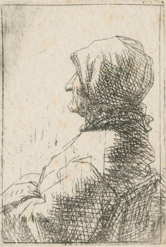 Große Abbildung Nr.3: 124-3883 Willmann, Michael: (Künstlergraphik, Rembrandt)