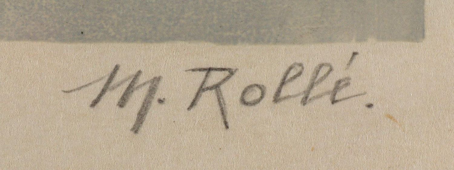Große Abbildung Nr.2: 124-3916 Rollé, Marie: (Künstlergraphik)