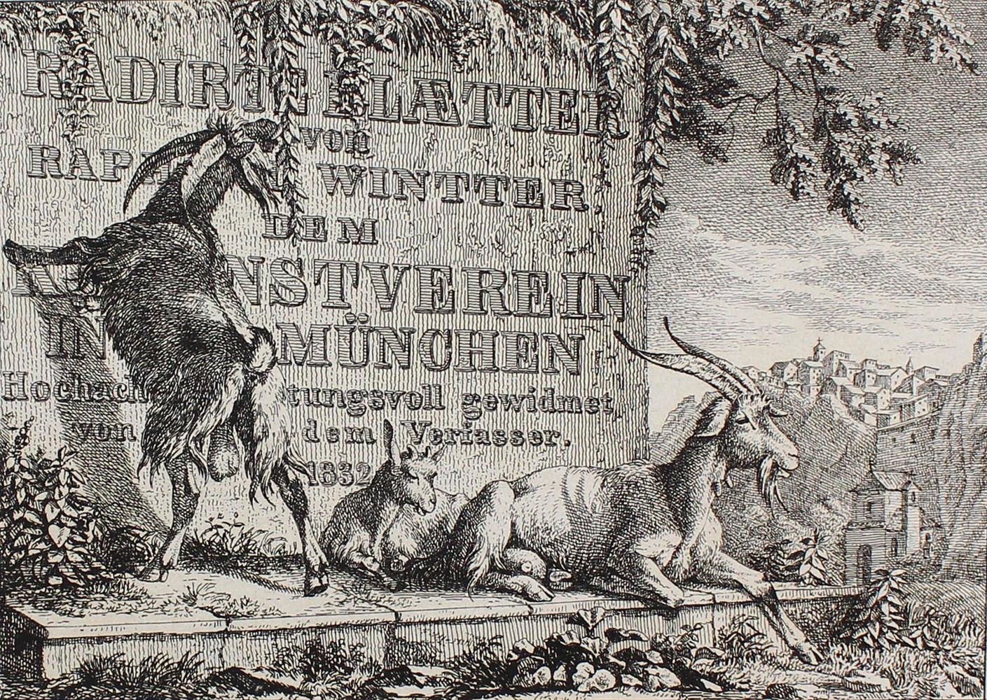 Große Abbildung Nr.2: 124-3920 Roos, Joseph: (Künstlergraphik)