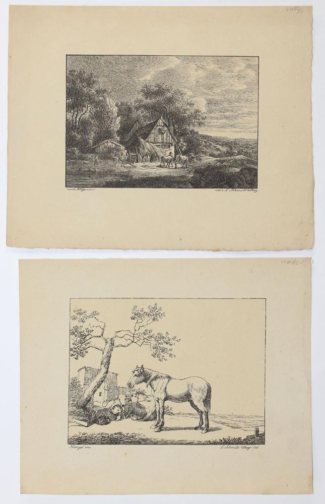 Große Abbildung Nr.2: 124-3988 Schmidt, Louis: (Künstlergraphik)